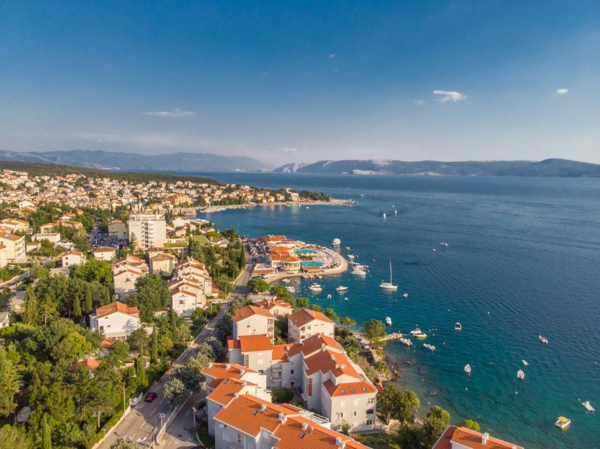 Villa Nika Selce Bagian luar foto