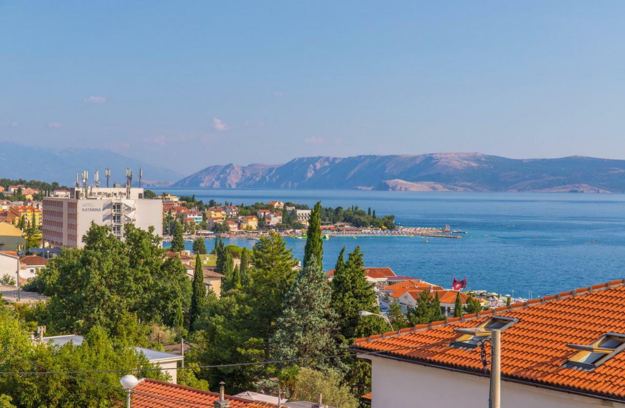 Villa Nika Selce Bagian luar foto